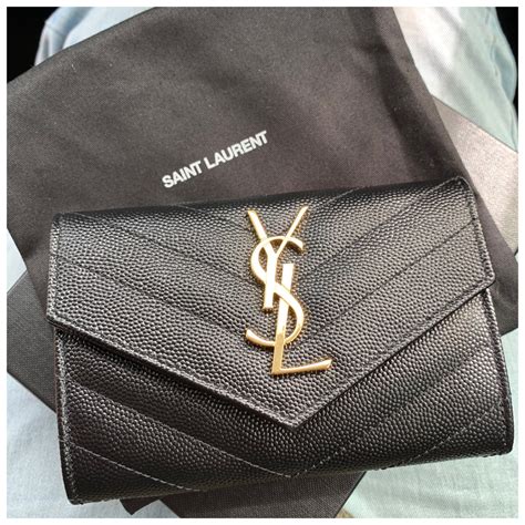 ysl monogram envelope wallet|ysl wallet price.